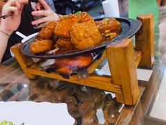 铁板毛豆腐-徽州美食(三十年老店)