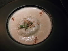 卡布奇诺蘑菇汤配牛肝菌-AZUL by FUEL蓝色·法式酒馆(琶醍店)