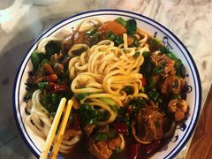 辣子鸡拉条子拌面-贺秦生陕面王(富力城店)