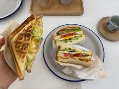 照烧鸡肉三明治-隹木咖啡馆(宝龙广场店)