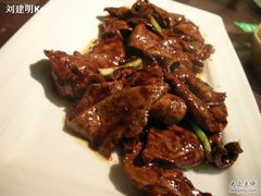 酱爆猪肝-洪齐林老镇