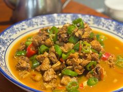 辣炒的鸡-洪福饭店·十八年老店