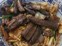 虾爆鳝茄汁拌川-复兴面王(河东路起源店)