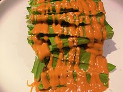 芝麻酱拌油麦菜-绿茶餐厅(蓝色港湾店)