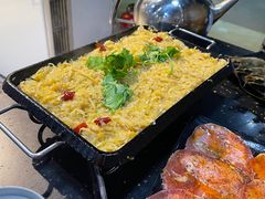 铁板酸菜-丹东丛炟海鲜烧烤(江艺路店)