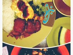 奧爾良烤腿肉飯。-斯利美(禾祥西路店)