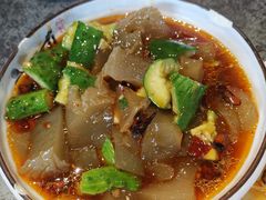 凉粉-华盛园卷子王农家菜水库鱼