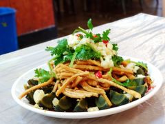 馓子拌皮蛋-四妹餐厅(玫瑰街店)