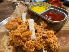 -明洞阿姨·韩式酱蟹烤肉·创意料理(三元桥店)