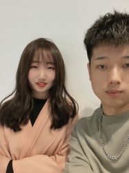 -I+造型烫发染发