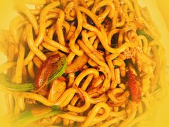 XO酱海鲜炒乌冬面-华宝食品有限公司(建设路总店)