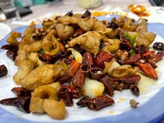 辣子肥肠-洪霞餐馆