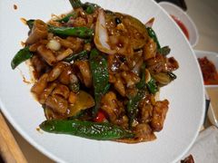 西瓜酸炒狮头鹅肠-侨美食家·粤菜(体育西路店)