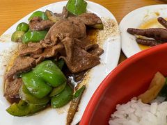 青椒炒猪肝-台湾风味小吃(长乐店)