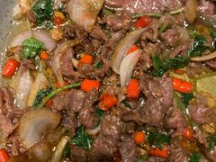 铁板牛肉-醉美东江·三文鱼·烧鸡公