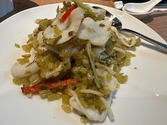 雪里蕻炒墨鱼-宁波柏悦酒店·钱湖渔港