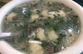 Silver Fish Dumpling Soup