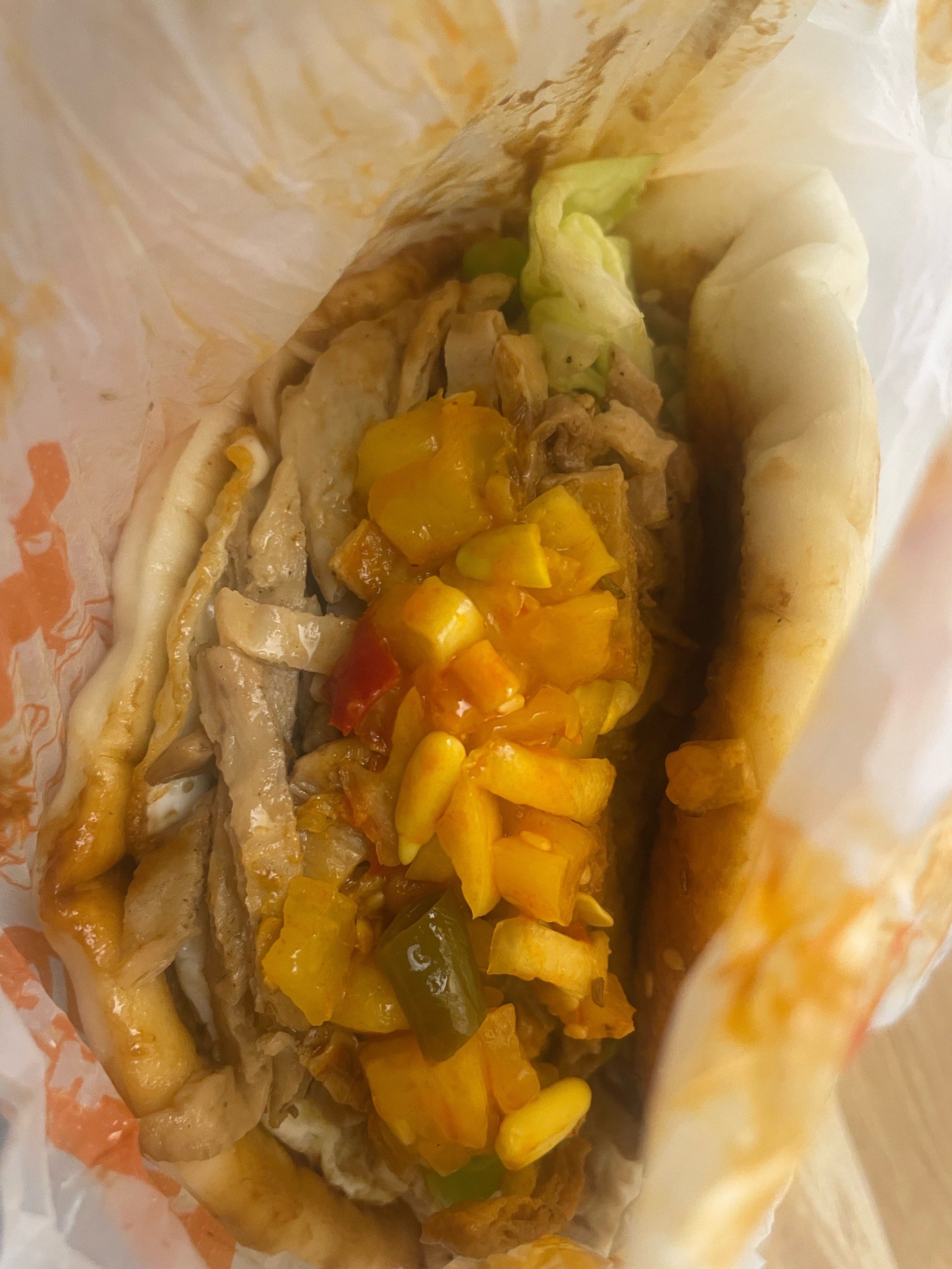 0元玩转这座城路边摊的月亮馍真的好吃