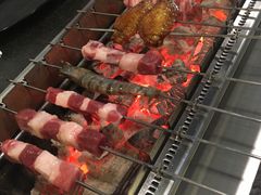 -長壹旋转烤吧 农家鸡火锅