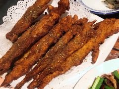 软炸龙头鱼-天津乾毓德饭庄·清真传统炒菜·海鲜烧烤(咸阳路店)