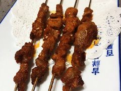 原味雪羊肉串-羊来顺冰煮鲜羊铁锅烀羊肉(八卦岭店)