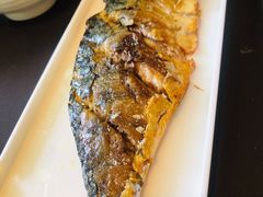 烤青花鱼定食-和风日本料理(腾飞园店)