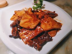 年糕炒牛仔骨-绿茶餐厅(广州天河城店)