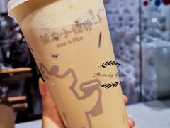 手工双蛋鲜奶-茶力的小怪兽(梅林卓悦汇店)