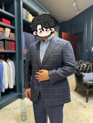 点击看大图 -怒马会 全麻衬西装高级定制