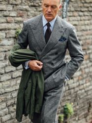 -怒马会 全麻衬西装高级定制