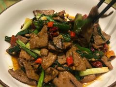 爆炒大片鲜猪腰-香阁餐厅·常州菜·常州菜代表品牌(新北奥体店)