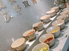 自助调料区-唐闸邵记鸡煲馆