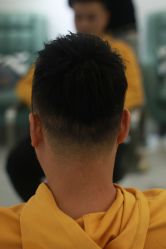 -发饰美男士增发补发假发定制店