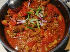 -贵州辣子鸡番茄鸡