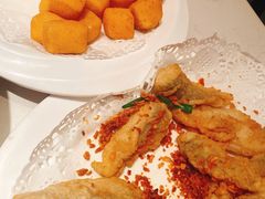椒盐九肚鱼-肥仔文澳门猪骨煲(南京西路店)