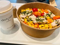 暖意鸡胸荞麦面-dotcom coffee古点咖啡(致真大厦店)