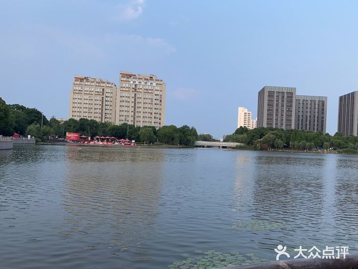 南翔镇银翔湖公园图片