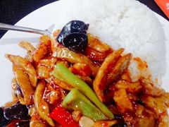 鱼香茄子盖饭-宛平李记小吃(东关街店)