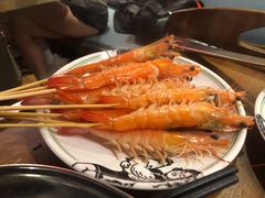 生猛游水虾-禄婶鸡煲·打边炉