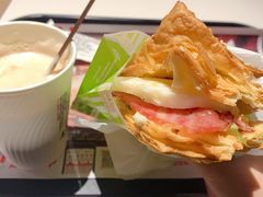 培根法风烧饼热浆餐-肯德基(中纬店)