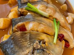 鲳鱼烧年糕-新荣记(新源南路店)