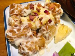 菠萝油条虾-觅山云南菜(泊富ICITY店)