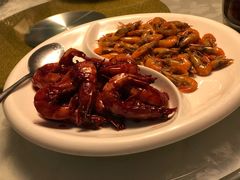 油爆虾拼腐乳虾-翠亭酒家(山西南路店)