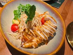 烤原隻魷魚木瓜沙律-Tegu泰古莲·泰国餐厅(红山6979店)