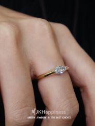 -JKHappiness培育钻石钻戒婚戒定制(天河国贸店)