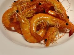 玫瑰油爆虾-上海会馆(香港名都店)