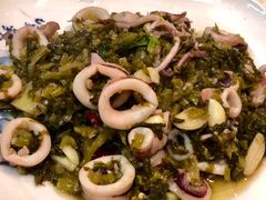 酸菜炒鱿鱼-温岭人家(红花北路店)