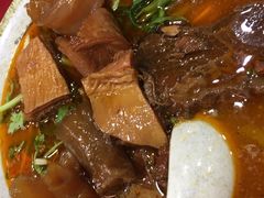 红烧牛三宝面-金杨拉面王小吃面馆·牛三宝面·红烧牛肉粉
