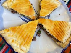 毛牛肉烤饼-卡万金特色藏餐