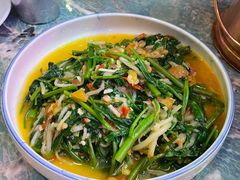 酸笋炒空心菜-浩海火燒雲傣家菜(静安芮欧店)